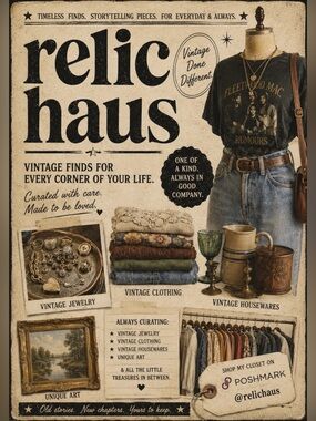 Meet your Posher, Relic Haus Send Me Your Offers